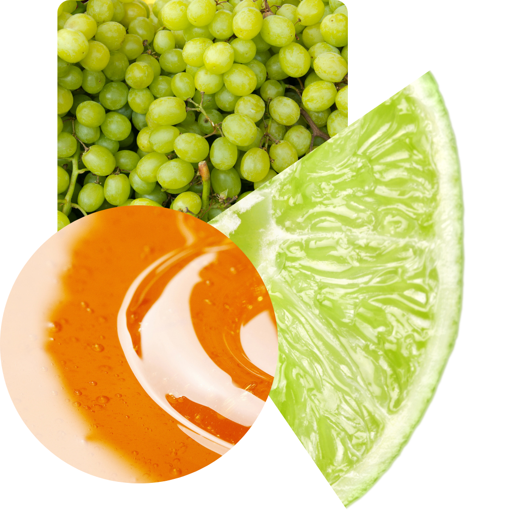 Uvas verdes e limão, notas sensoriais do Niágara
